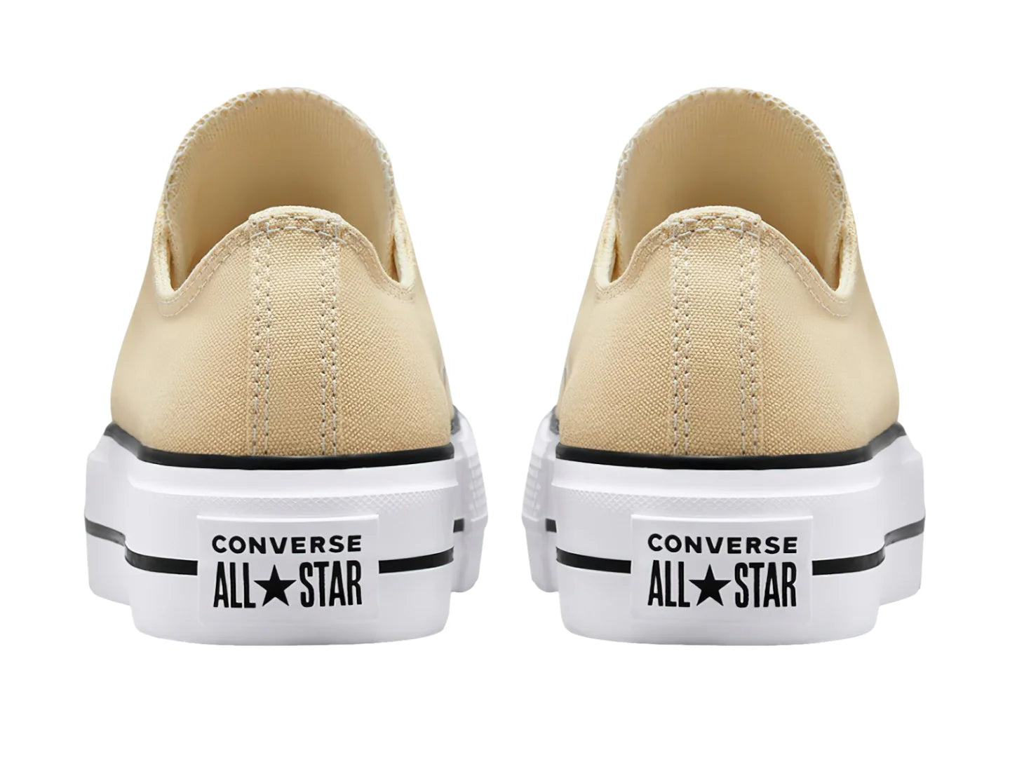 Tenis Converse Chuck Taylor All Star Lift Platform Oat Milk para Mujer