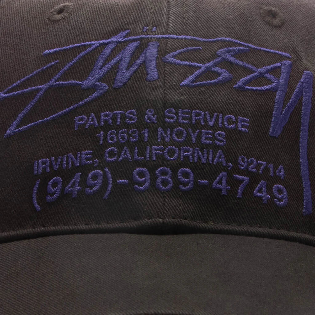 LP Service Mesh Strapback Cap Brown