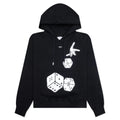 Dices Skate Hoodie Black White