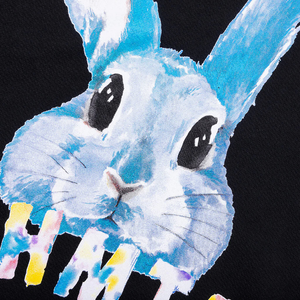 Bunny Hoodie Black Sun Fade