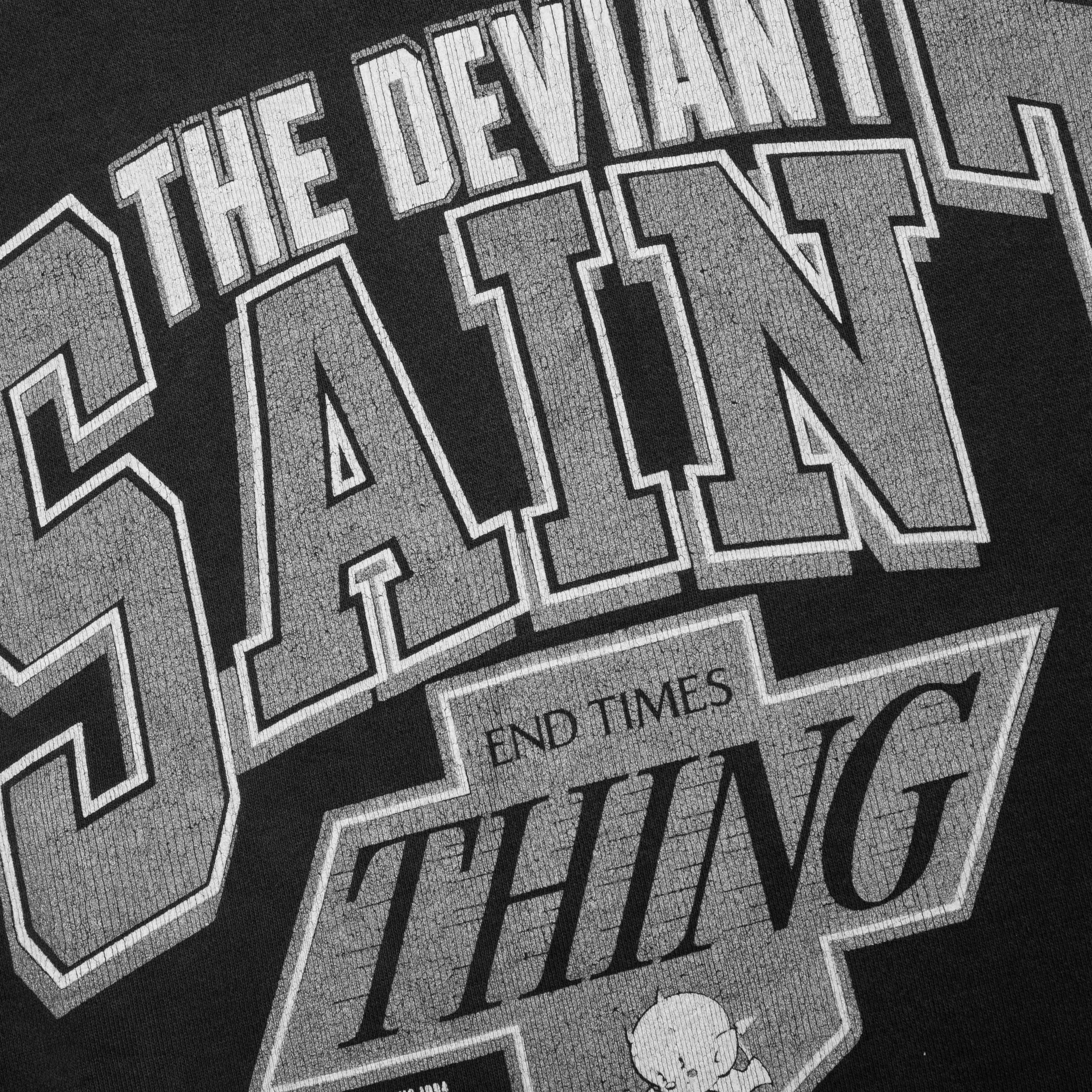 The Deviant Saint Crewneck Black
