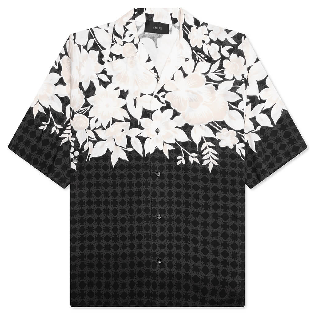 Amiri Garden Camp Shirt Black