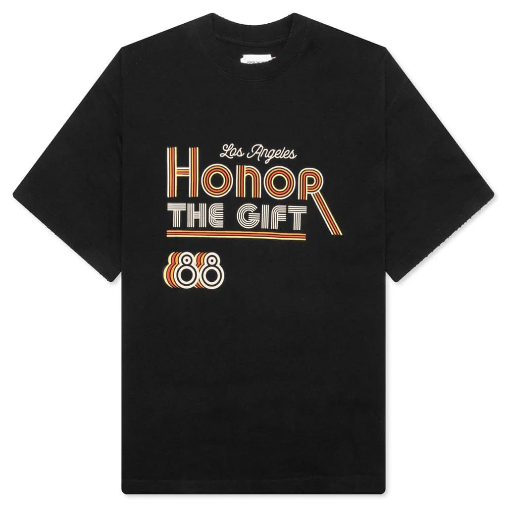 Retro Honor Tee Black