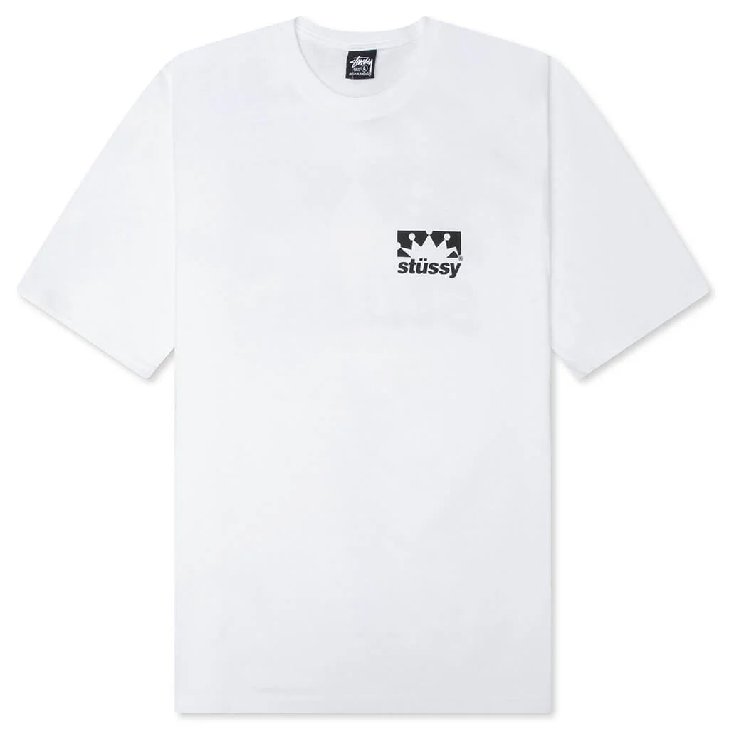 Box Crown Tee White