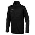 PUMA Youth Liga Training 1 4 ZiP Jacket Black