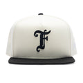 FEATURE x New Era 9Fifty A Frame Old English F Snapback Chrome Black