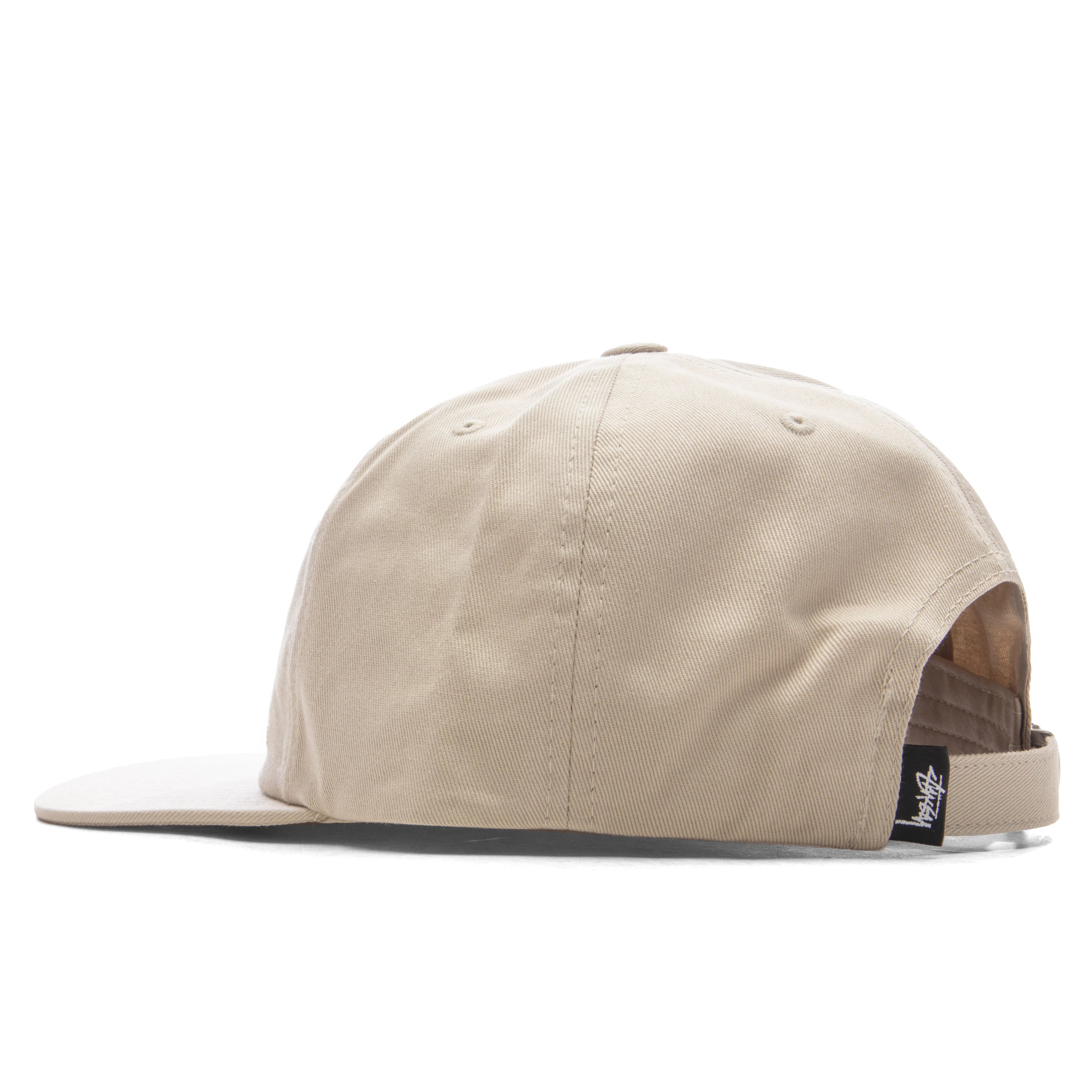 Stu Arch Strapback Cap Natural