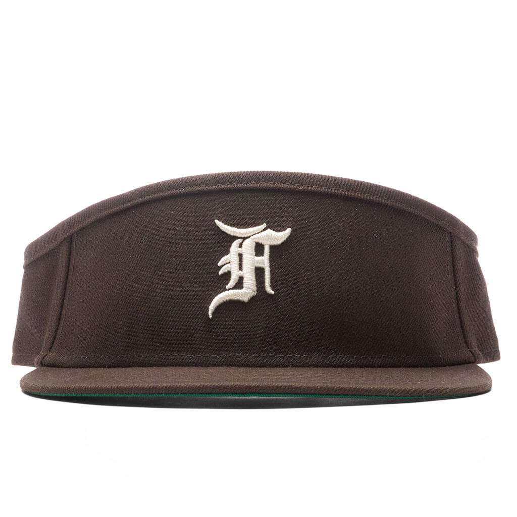 New Era x Fear of God Essentials Fitted Visor Detroit Tigers Walnut