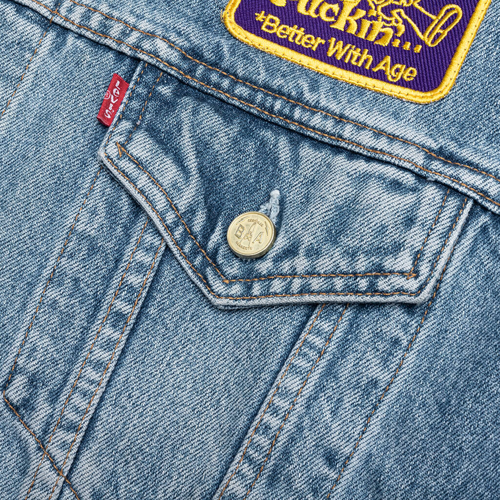Portrait Denim Jacket Multi