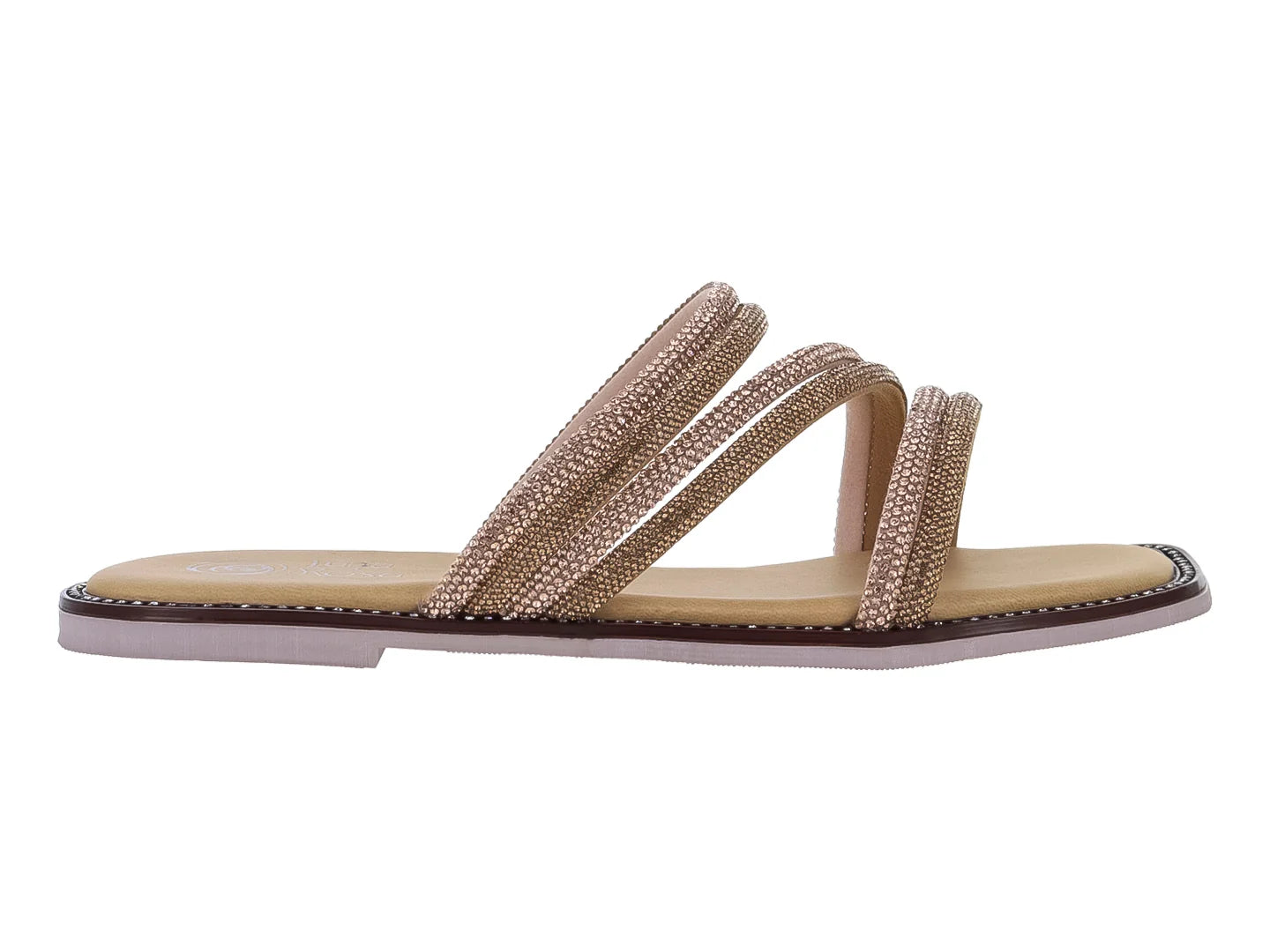 Sandalias Luna Rosa Color Maquillaje para Mujer