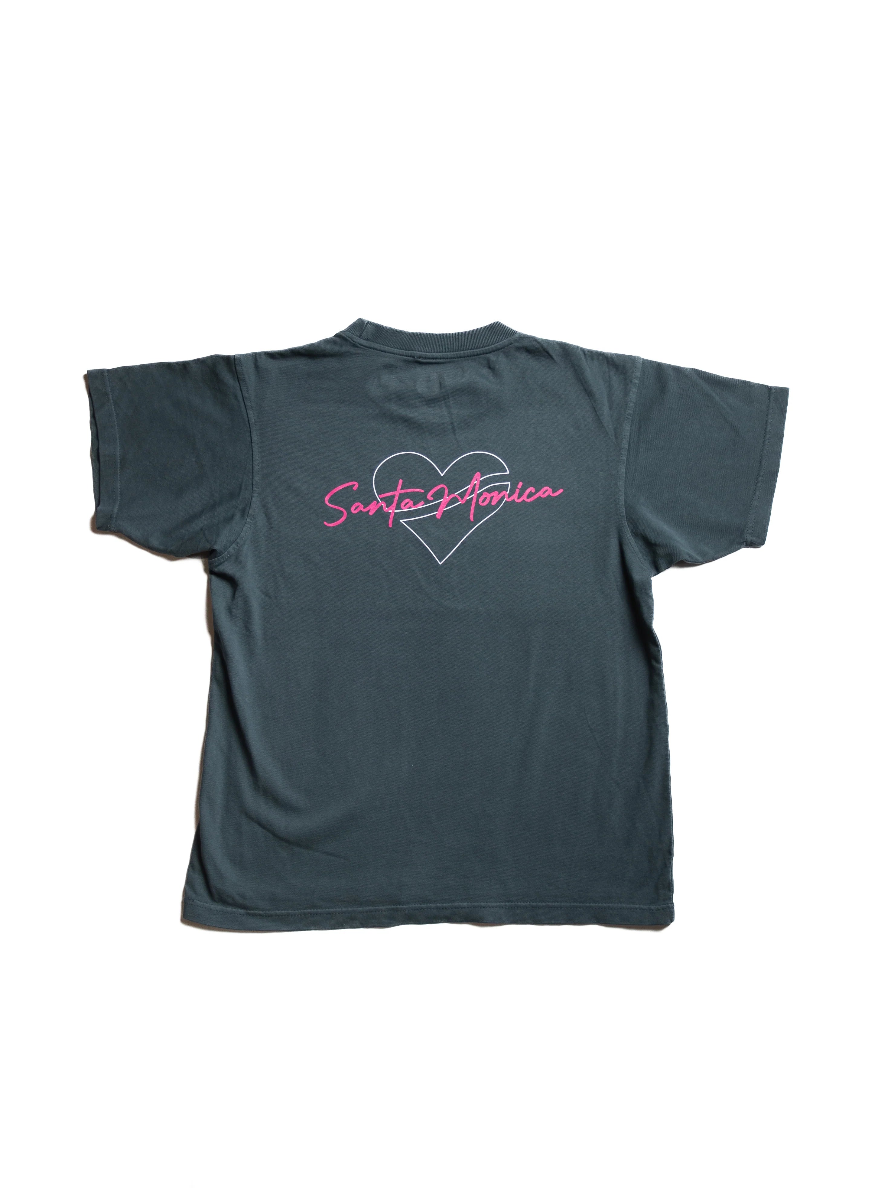 Heartbreak Santa Monica Outline Heart Tee