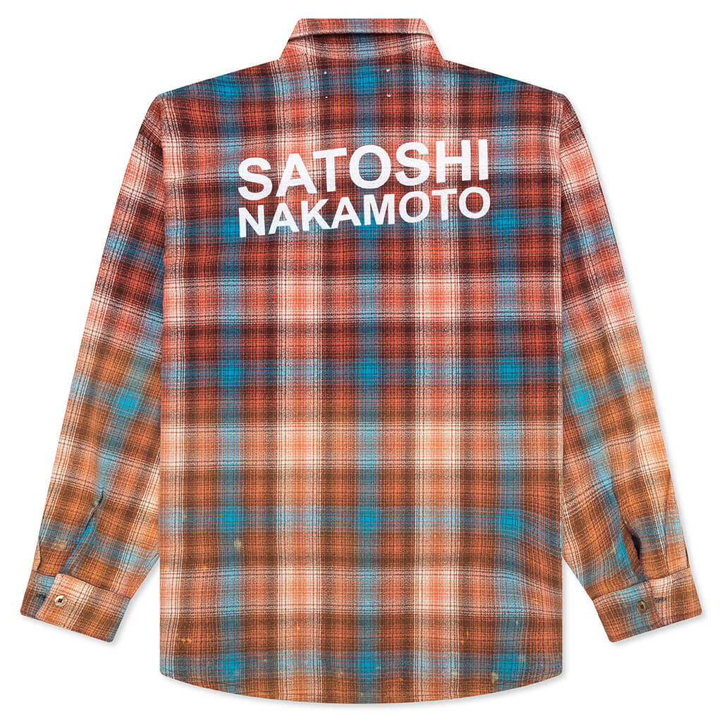 Logo Flannel Red Blue