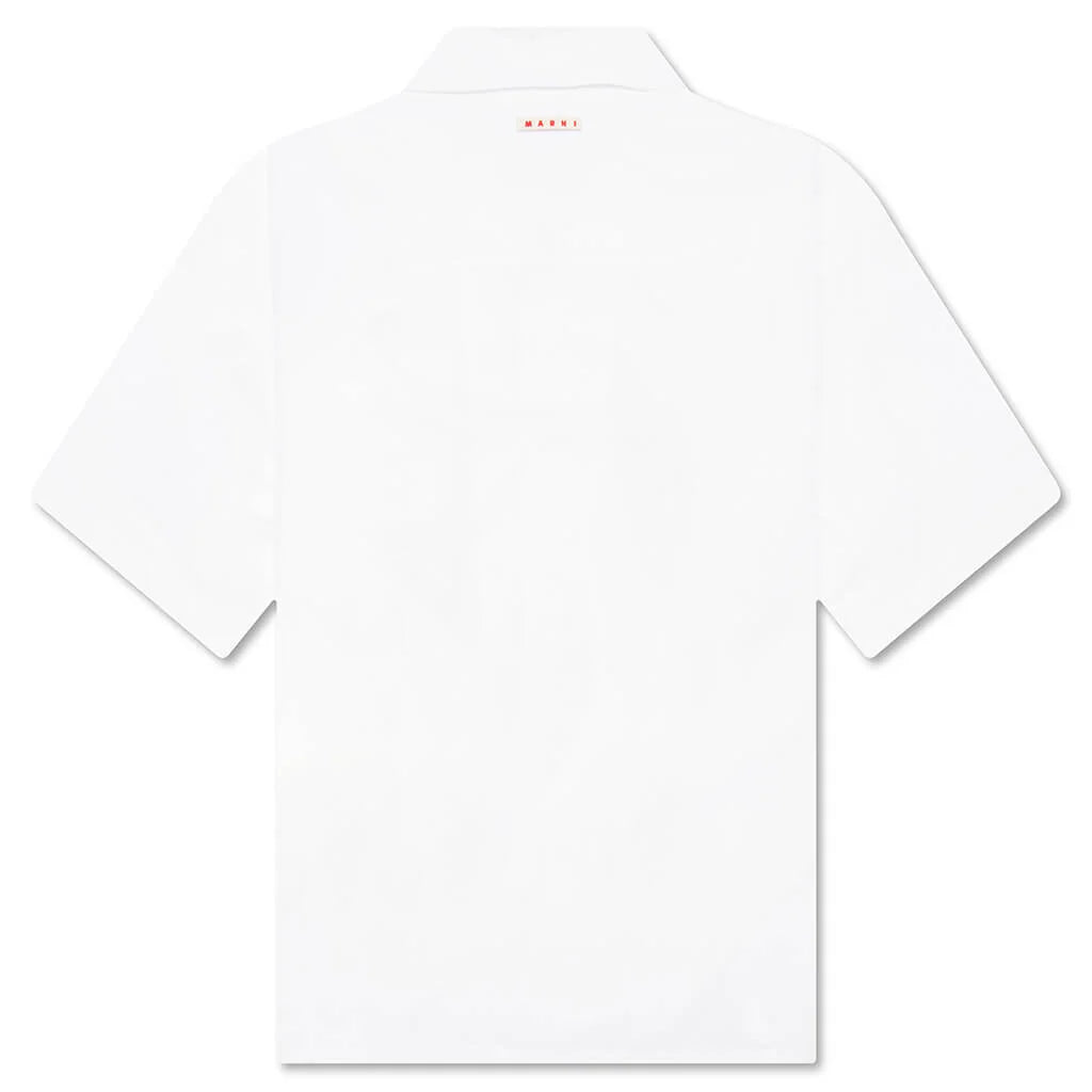 Cuffs Compact Shirt Stone White