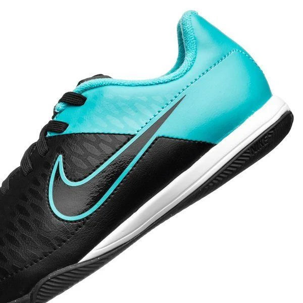 Nike JR Magista Onda IC Indoor Soccer Shoes Black Turquoise Blue