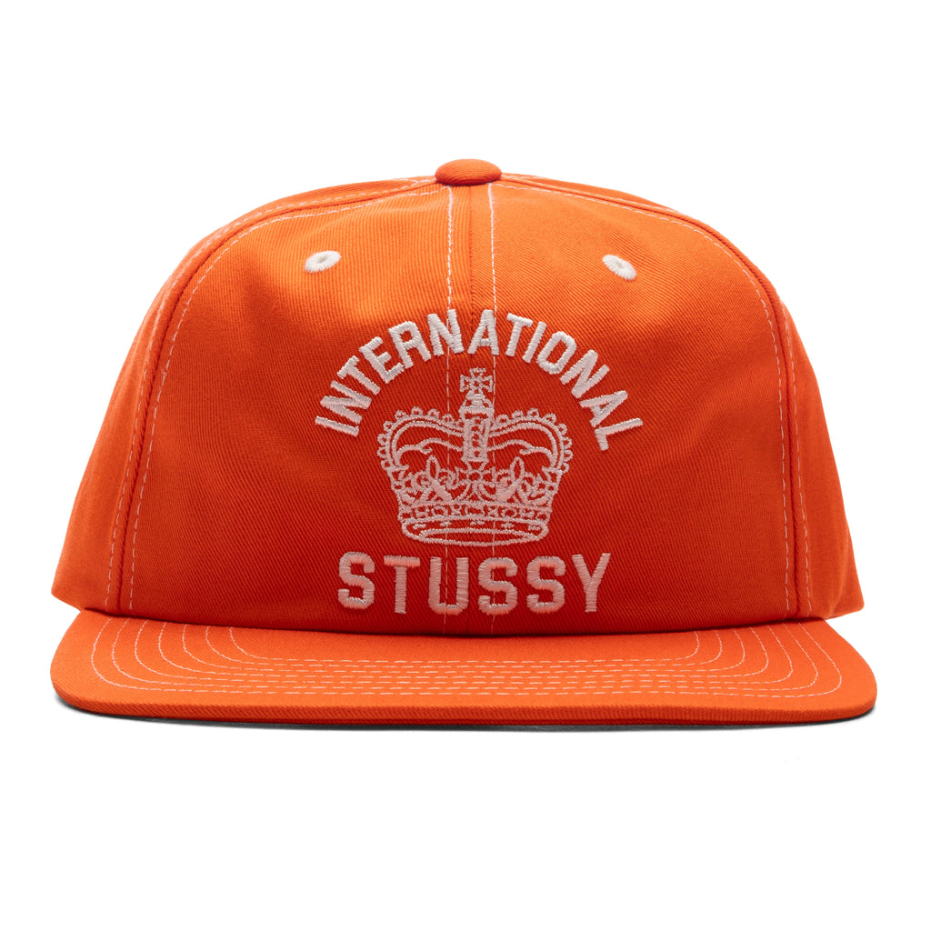 Mid International Crown Strapback Cap Coral