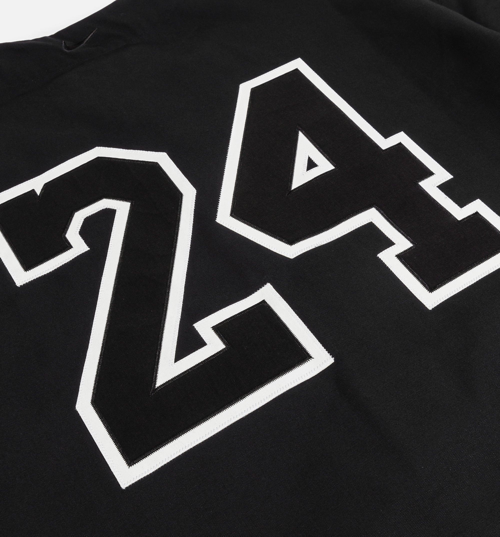 Kobe Mamba Mens Baseball Jersey Black White