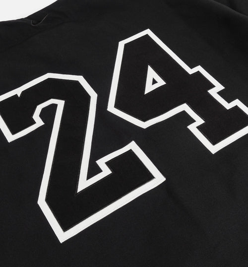 Kobe Mamba Mens Baseball Jersey Black White