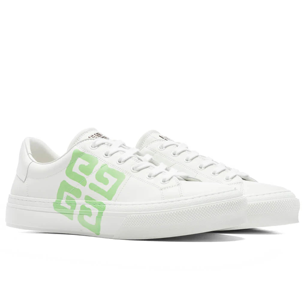 City Sport Sneakers White Mint Green