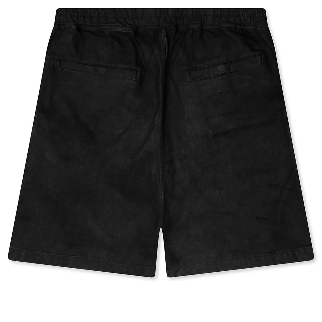 Cargobela Denim Shorts Black Wax