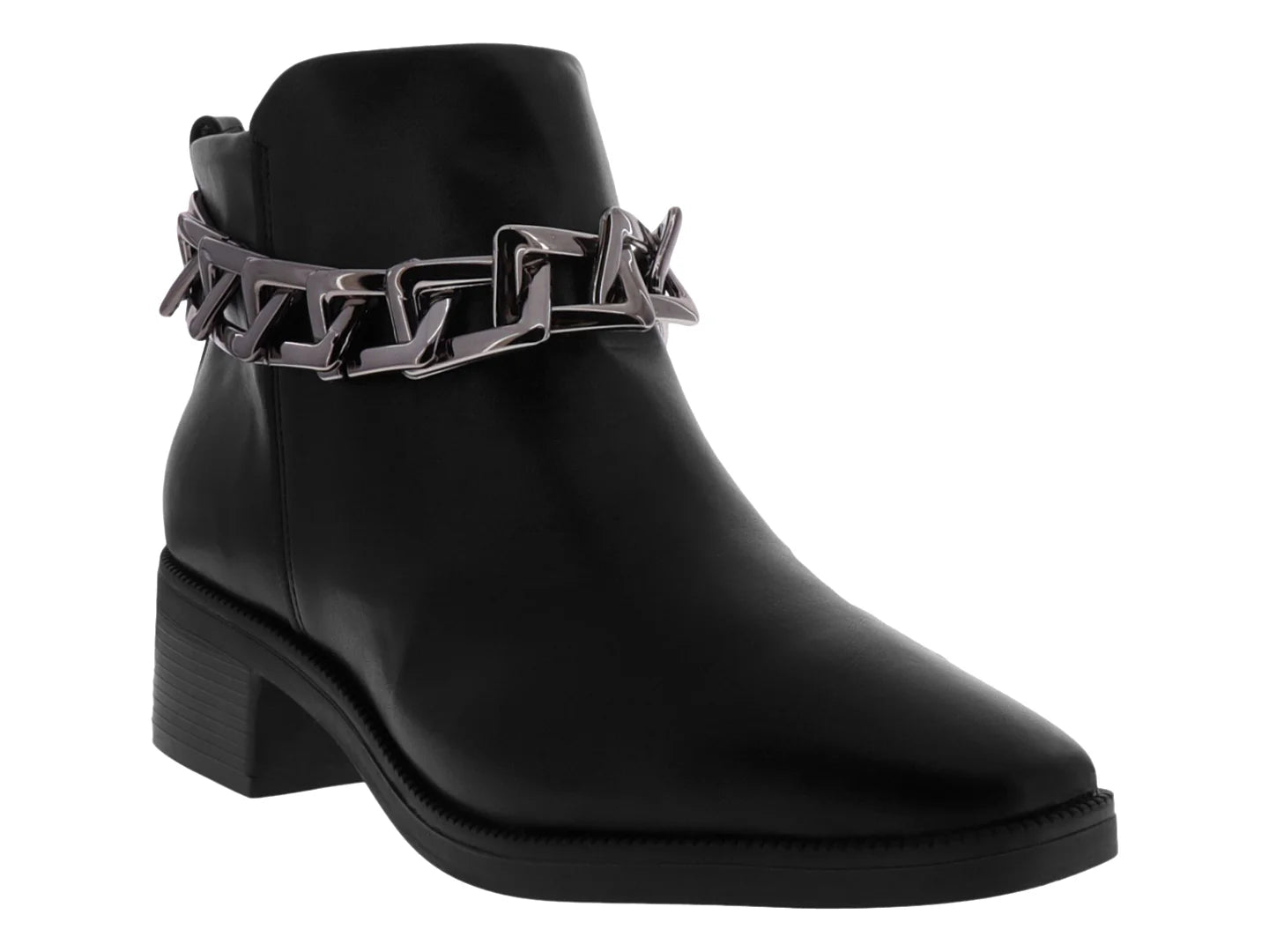 Botines Vizzano Negros con Cadena para Mujer