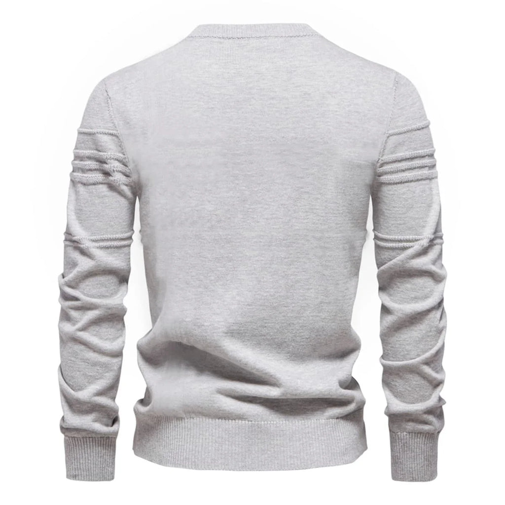 Mens Crew Neck Knit Sweater