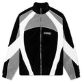 Oversized Panel Track Jacket Black