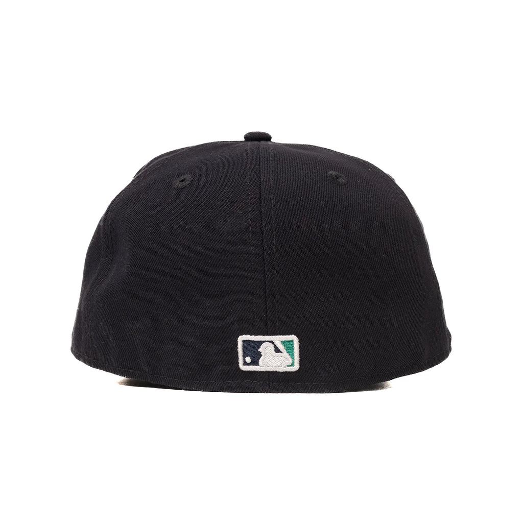 Seattle Mariners New Era A Frame 59FORTY Fitted Hat Navy
