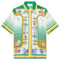 Cityscape Silk Twill Shirt Multi