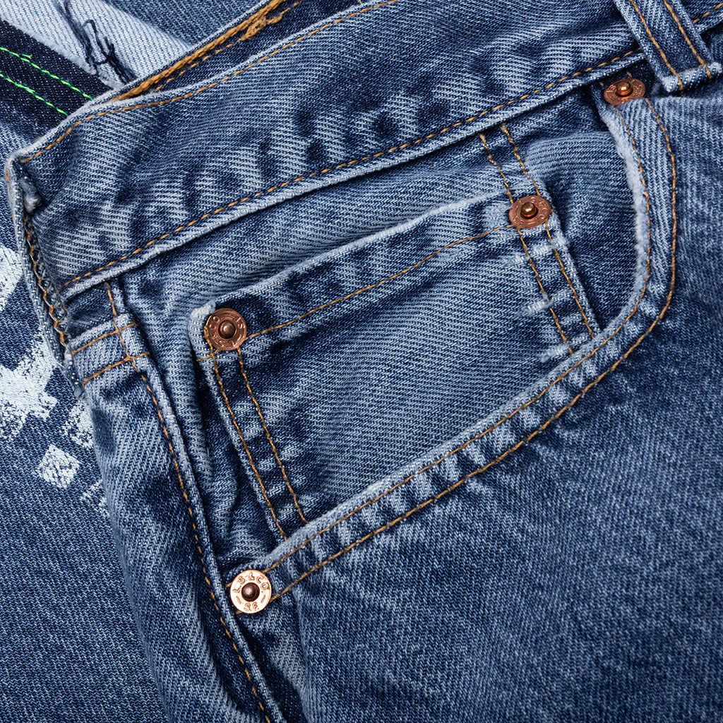 Gentlemens Denim Pants Indigo