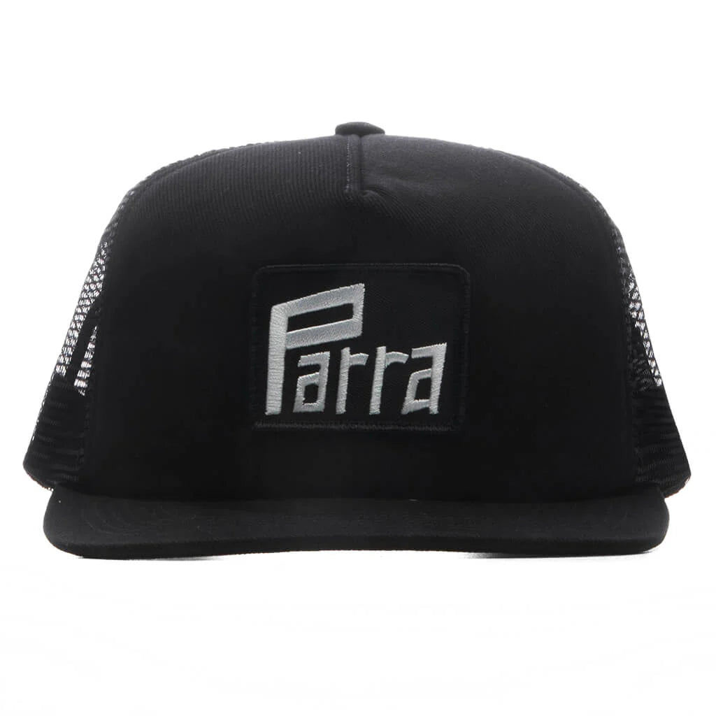 Measuring Tape Logo 5 Panel Hat Black