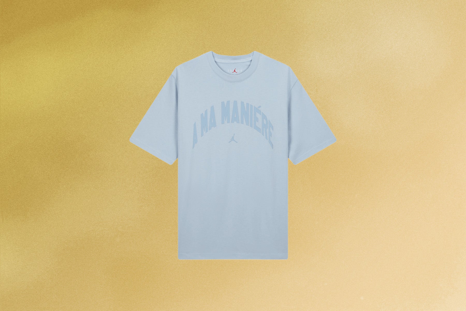 Jordan x A Ma Maniere S S Tee Light Armory Blue