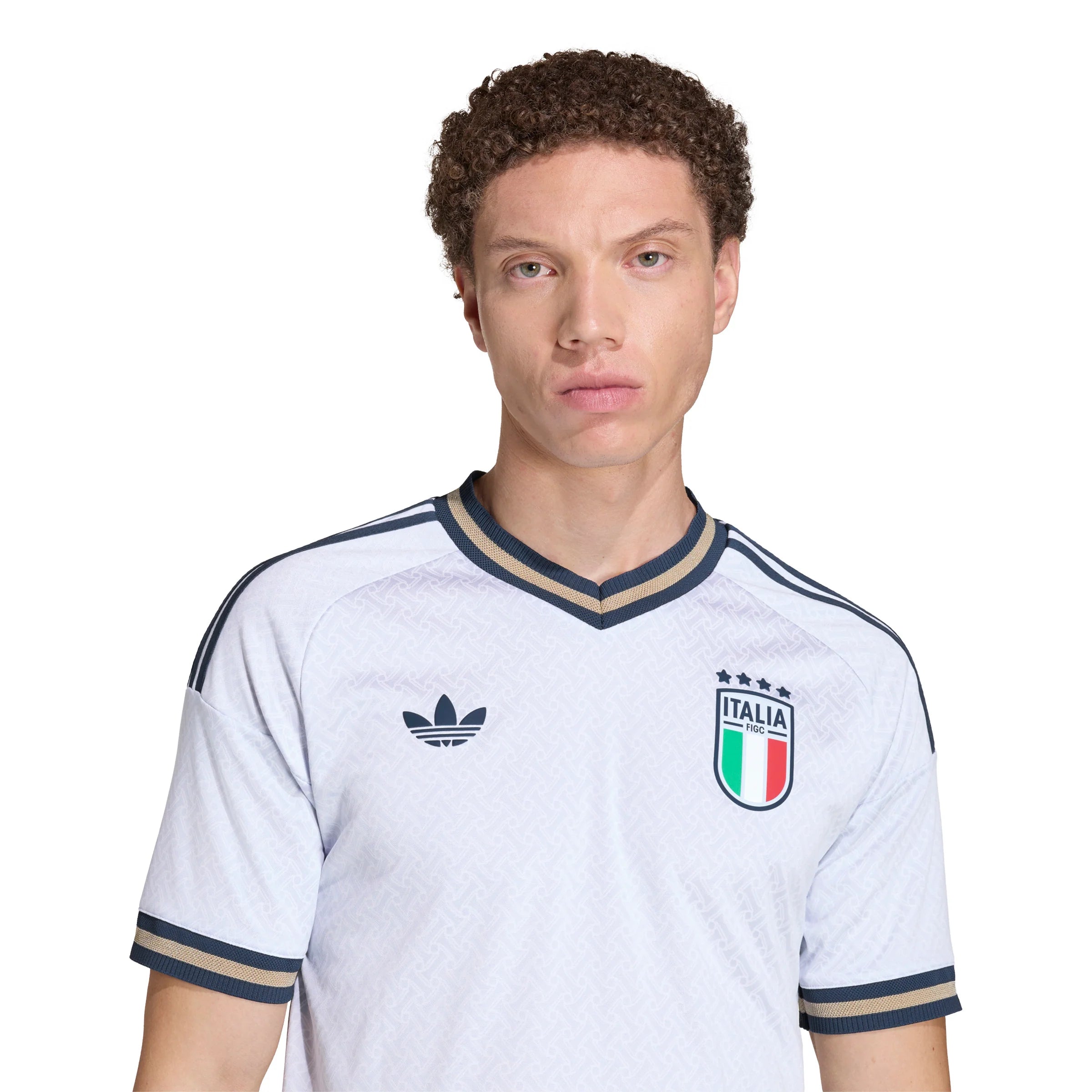 adidas Italy Away Authentic Mens Soccer Jersey 2026 Aero Blue