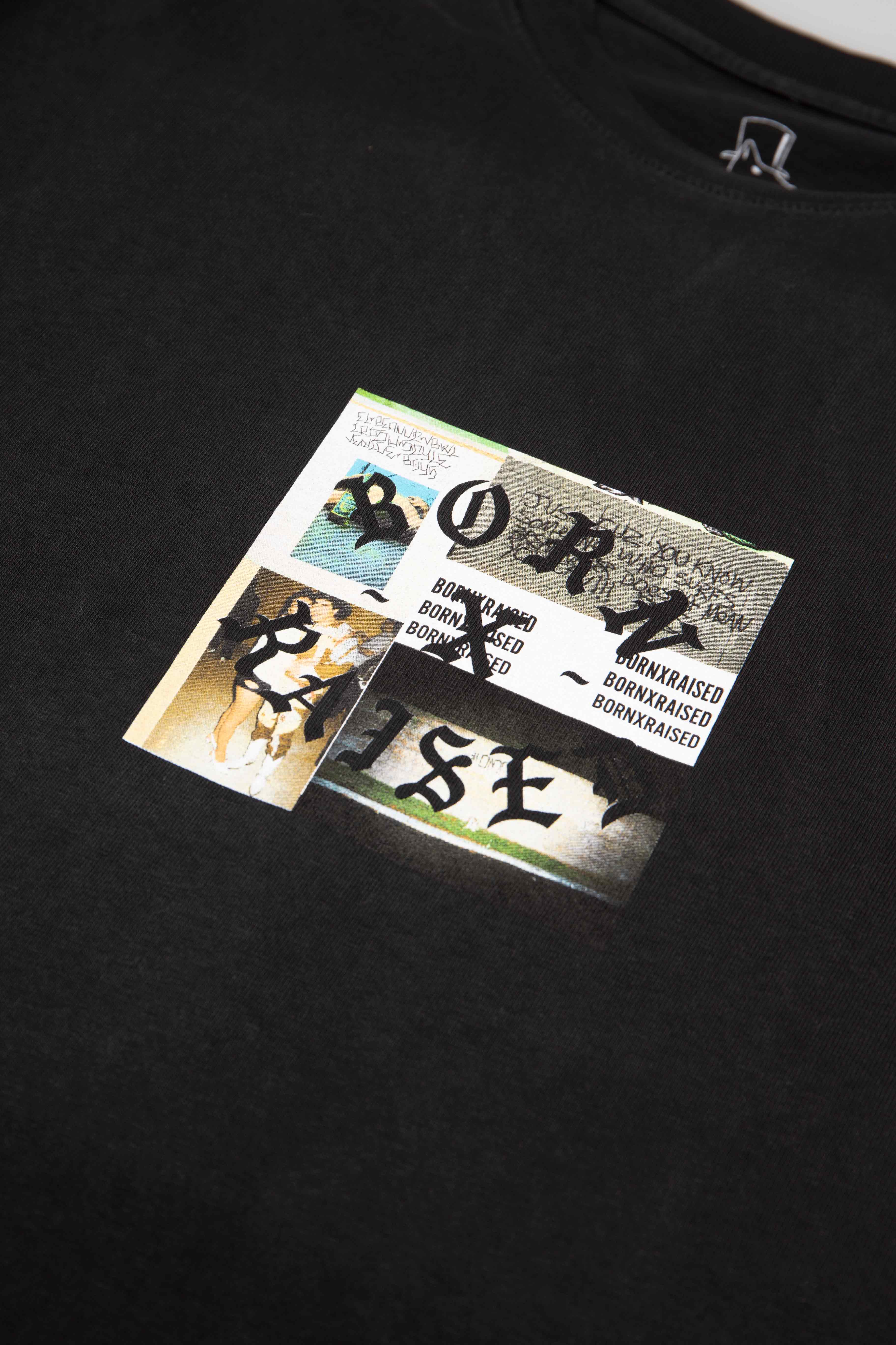 Party Square Mens T Shirt Vintage Black Black