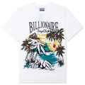 Sunset S S Tee White