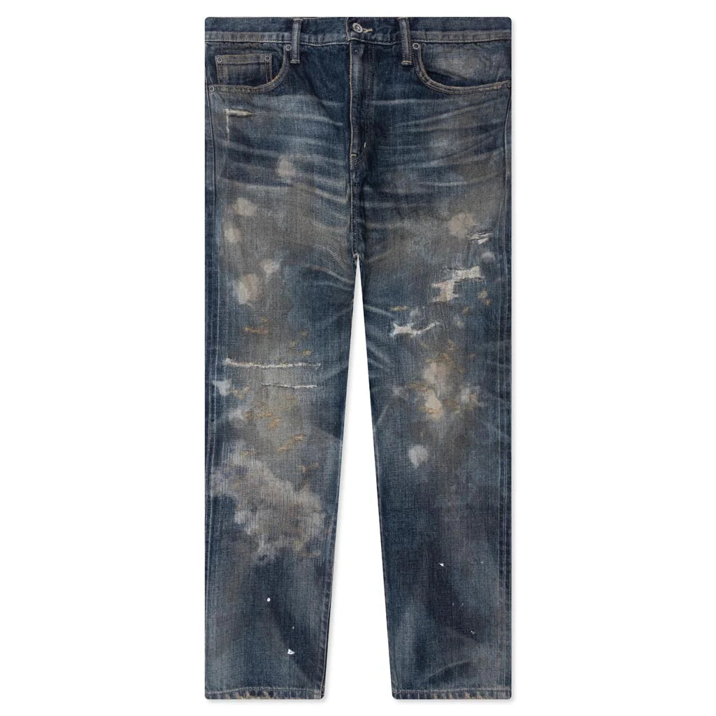 Savage Denim DP Mid Pants Indigo