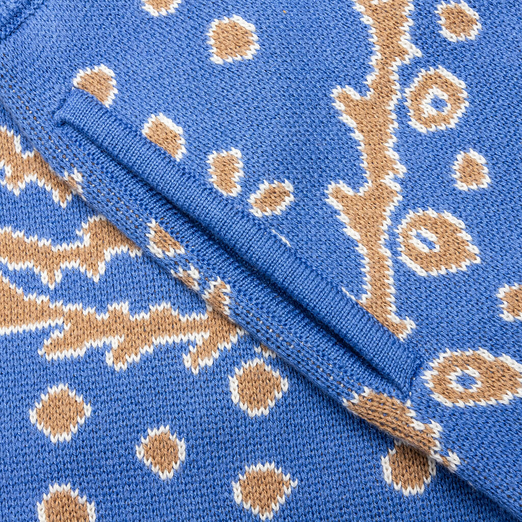 Bandana Knit Short Light Blue