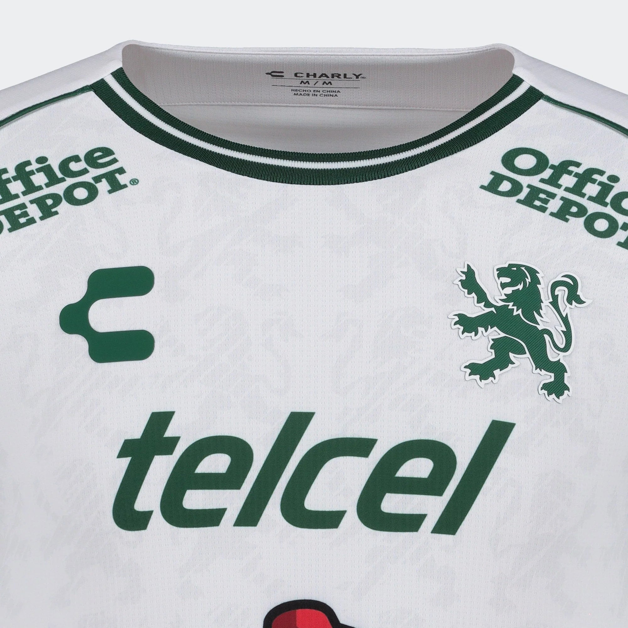 Charly Leon Away Jersey 24 Authentic White Green