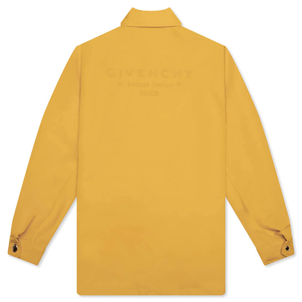 Couture Seam Jacket Mustard