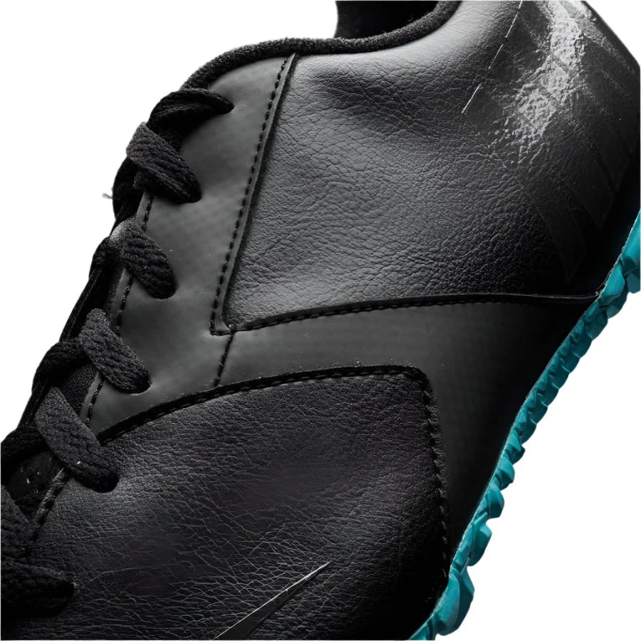 Nike JR Bomba II TF Turf Soccer Cleats Black Gamma Blue