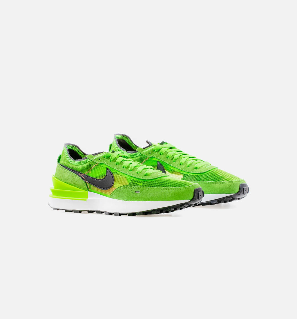 Waffle One Electric Green Mens Lifestyle Shoe Green Black