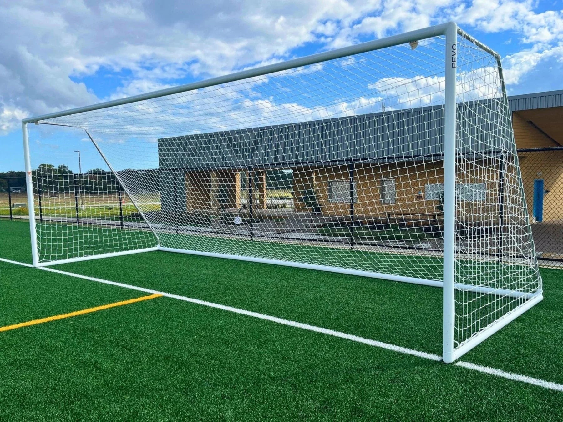 PEVO Park Series Full Size Soccer Goal 8x24