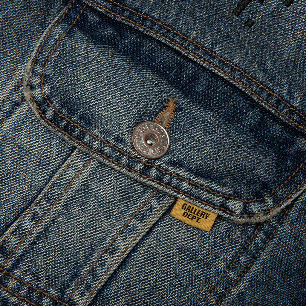 Santa Fe Trucker Jacket Washed Indigo