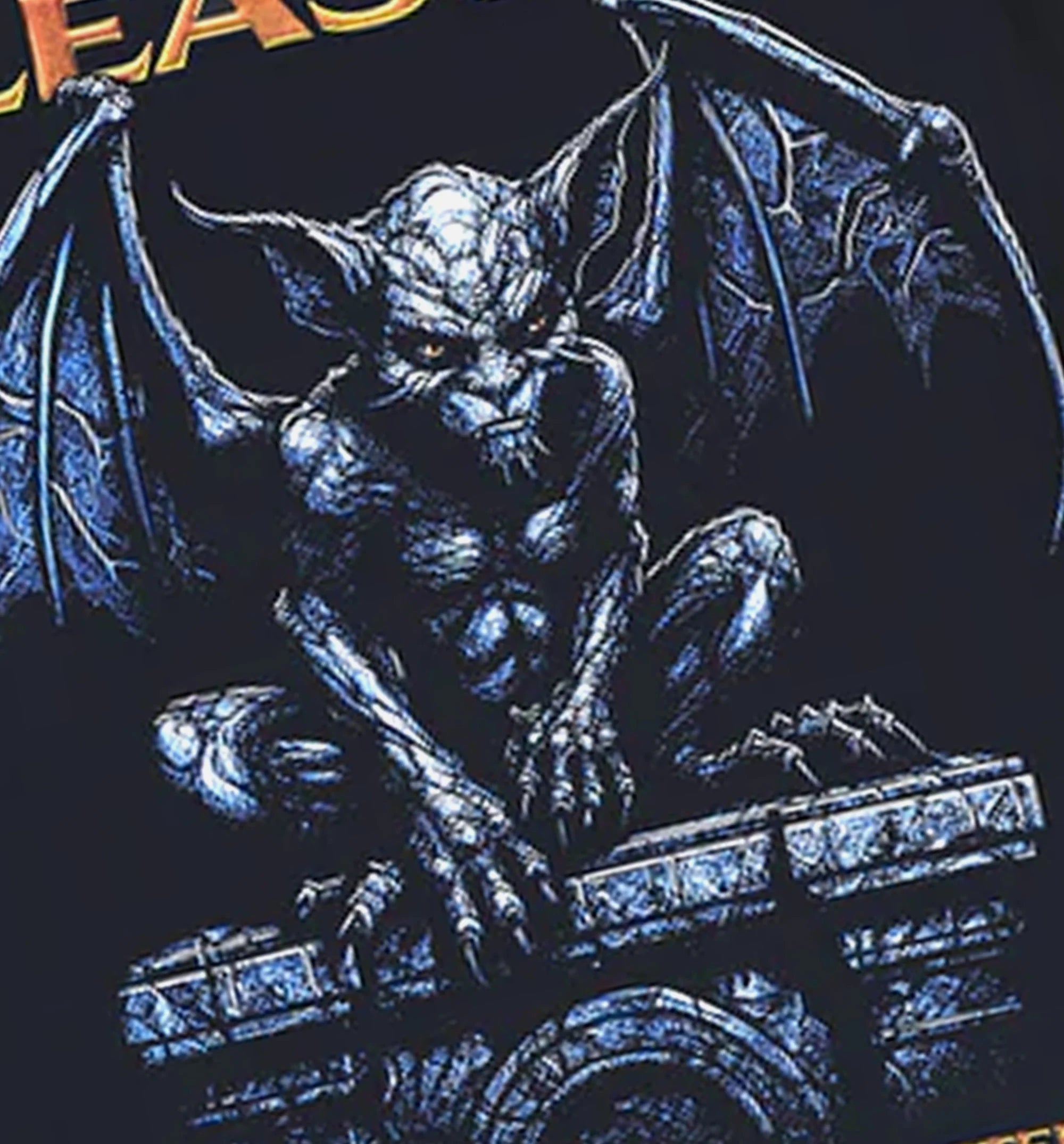Gargoyle Mens Short Sleeve Shirt Black