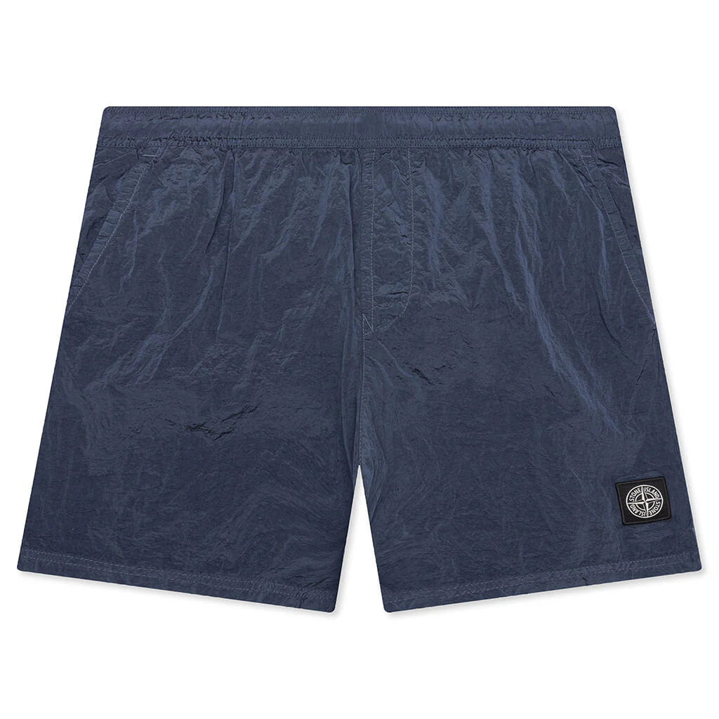 Nylon Metal Regular Fit Shorts Dark Blue