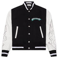 Varsity Jacket Black White