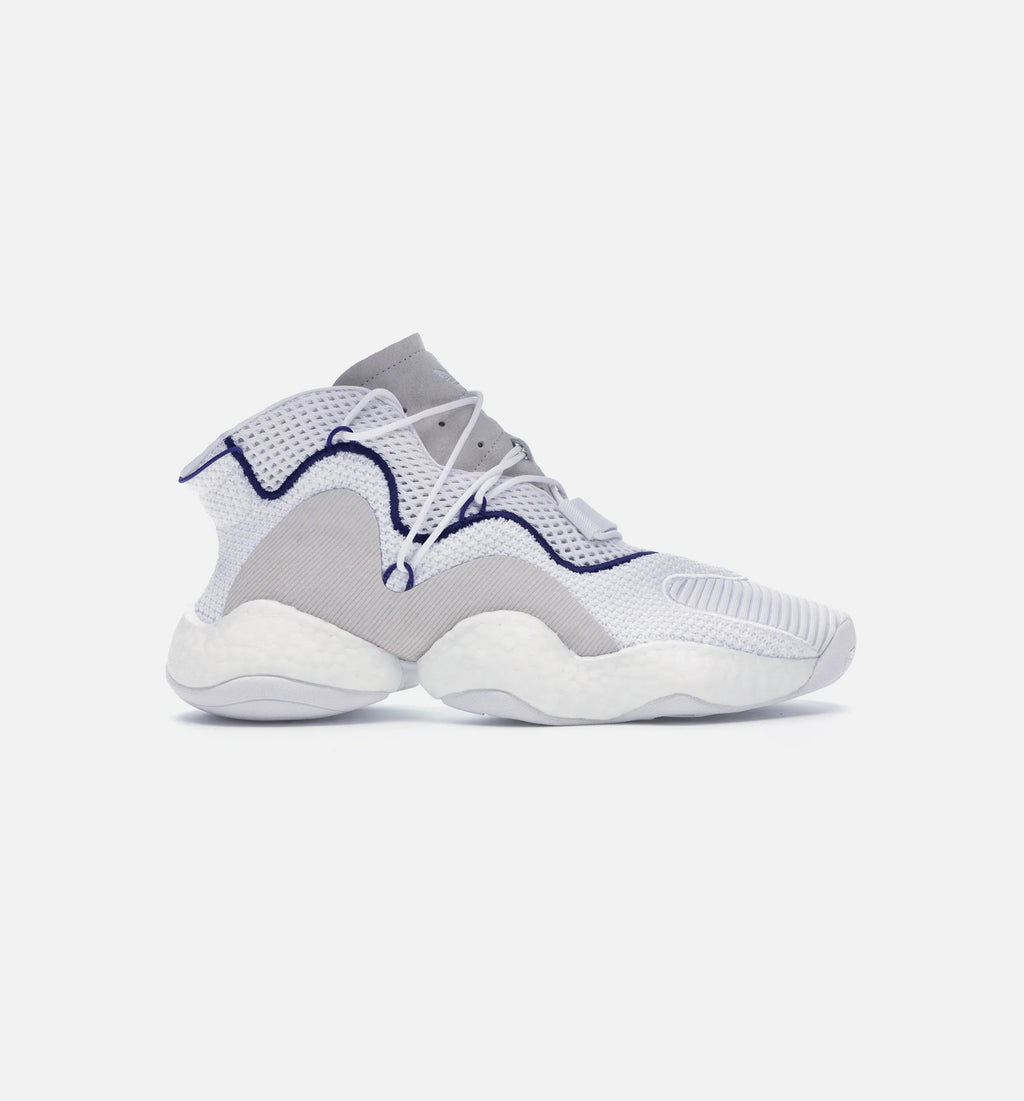 Crazy Boost Mens Shoe White Black Purple
