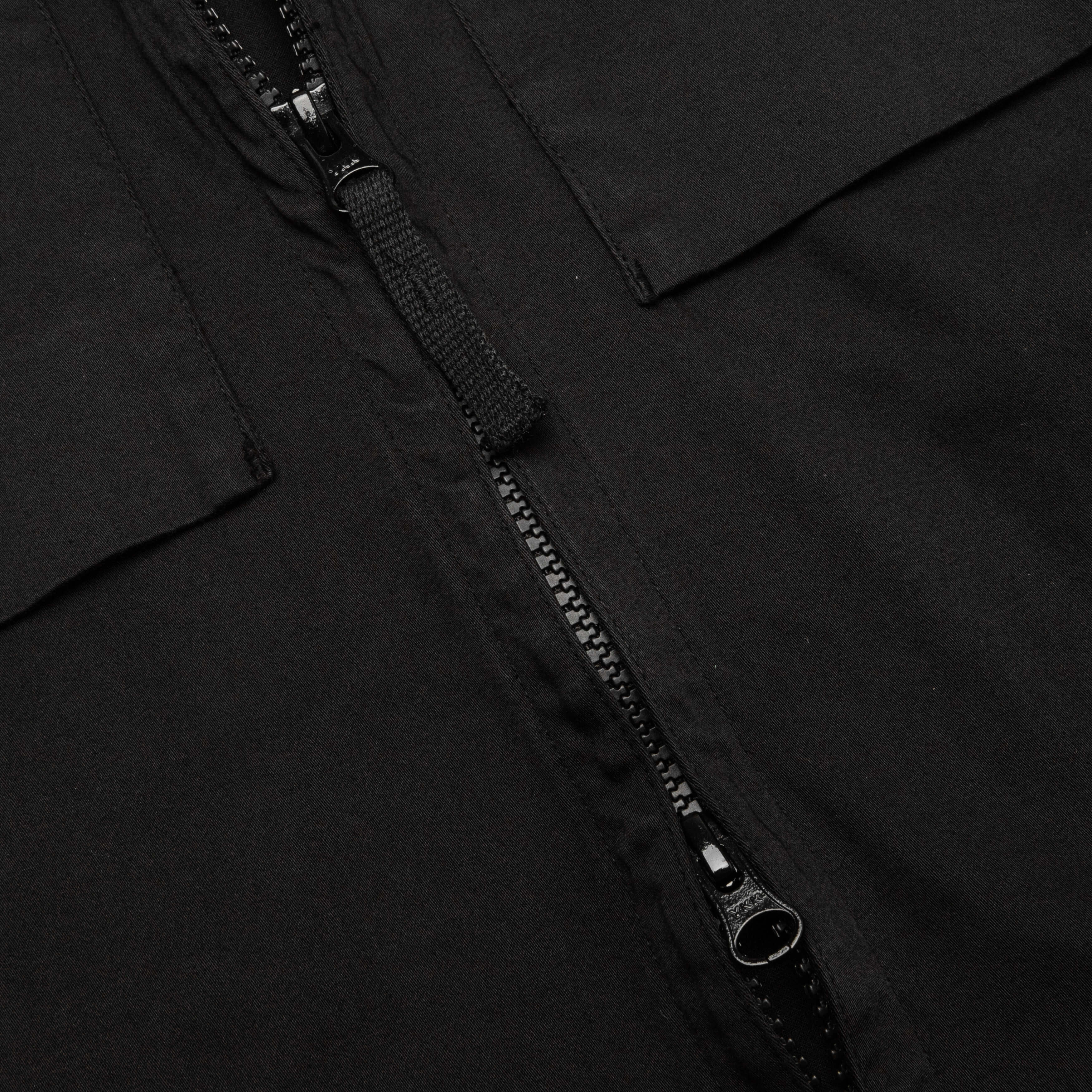 Regular Fit Overshirt Black