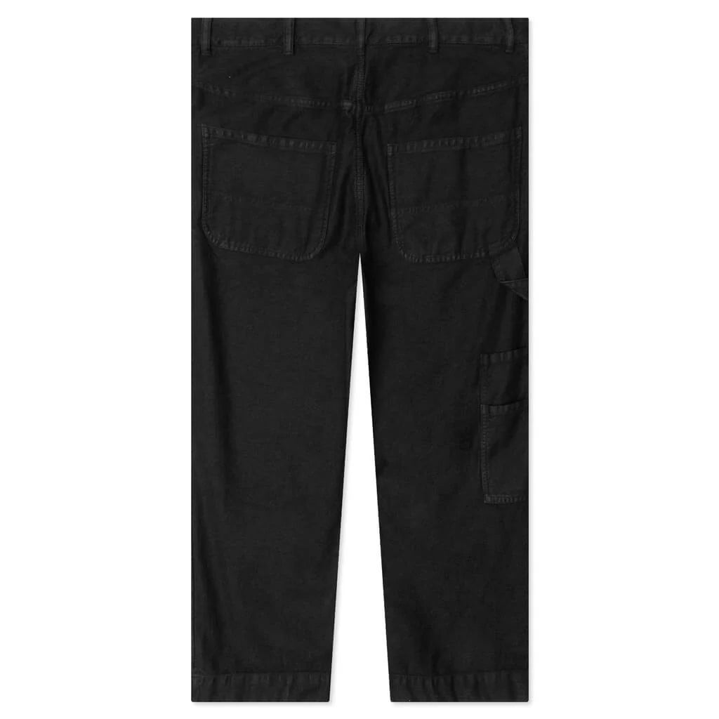 Relaxed Fitting Cotton Trousers GD 7333 MW Black