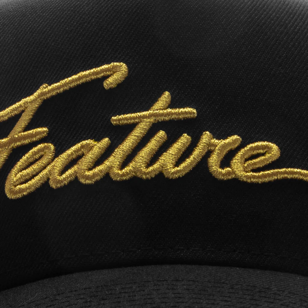 FEATURE x Wynn New Era 9FORTY Plaza A Frame Snapback Black