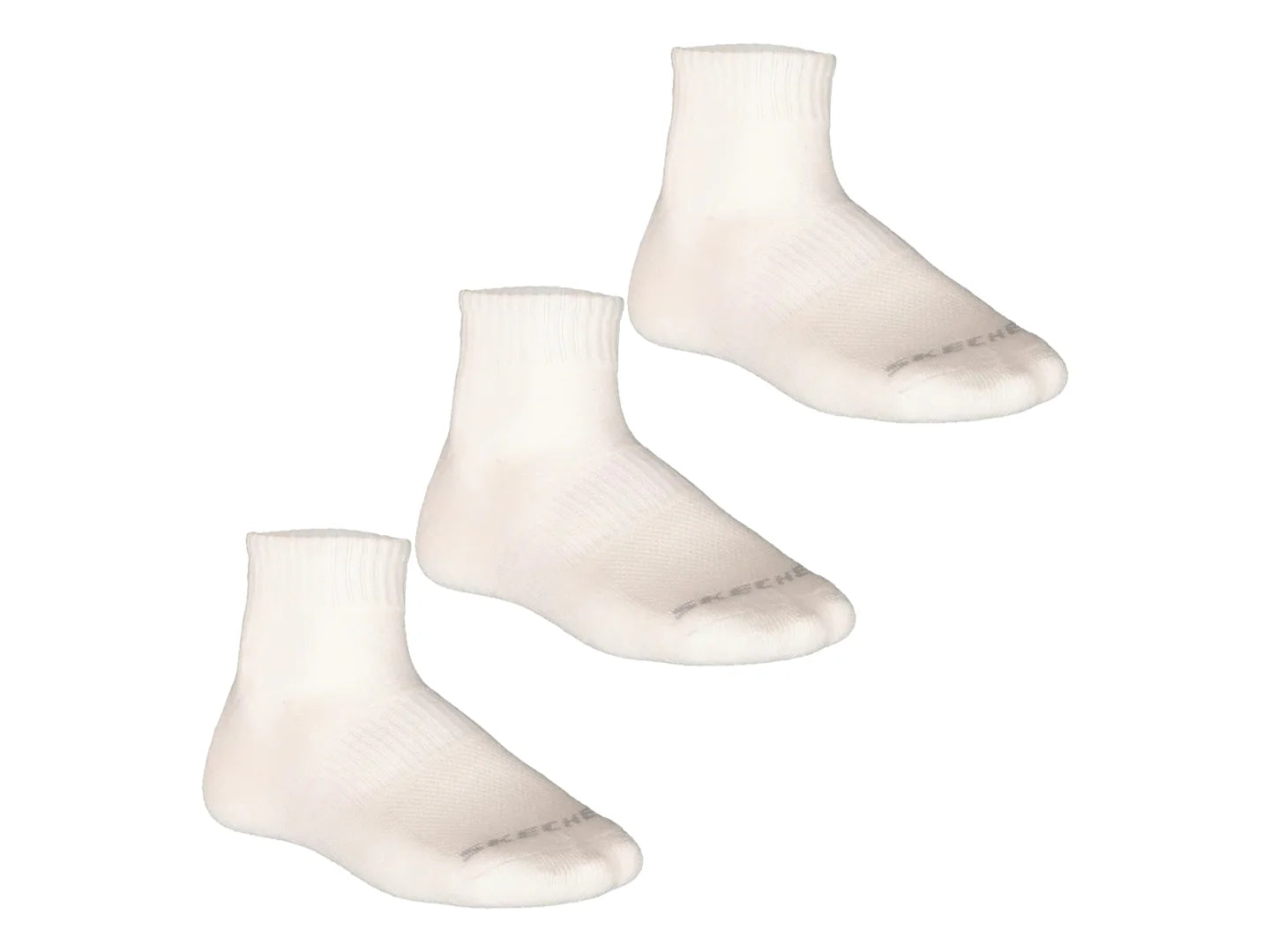 Pack 3 Calcetines Skechers Blanco para Hombre